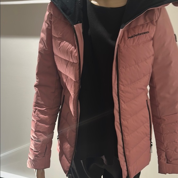 Peak Performance Pink Puffer Jacket with High Collar - Picture 3 of 11
